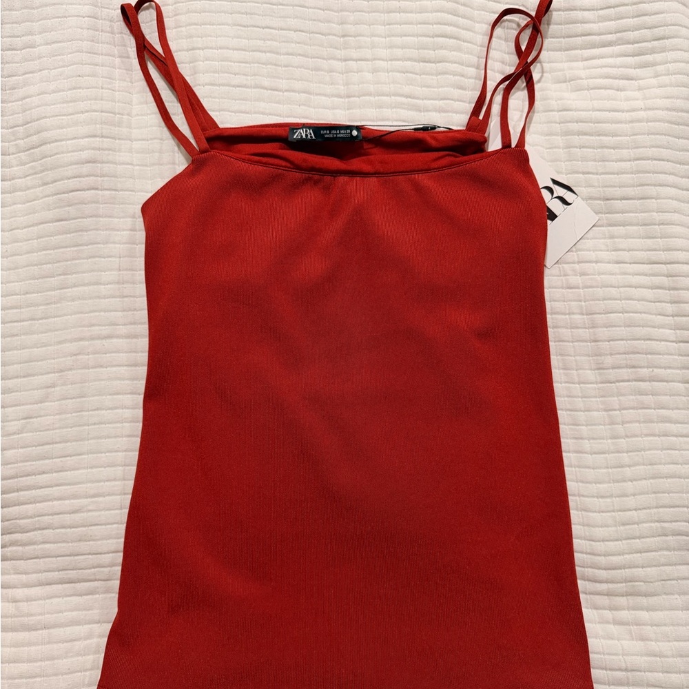 Zara Open Back Top